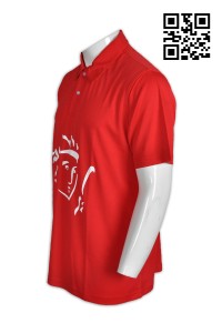 P603 製作度身男士Polo恤   訂製印花Polo恤 吸濕排汗 保險行業  設計Polo恤  Polo恤製造商    紅色